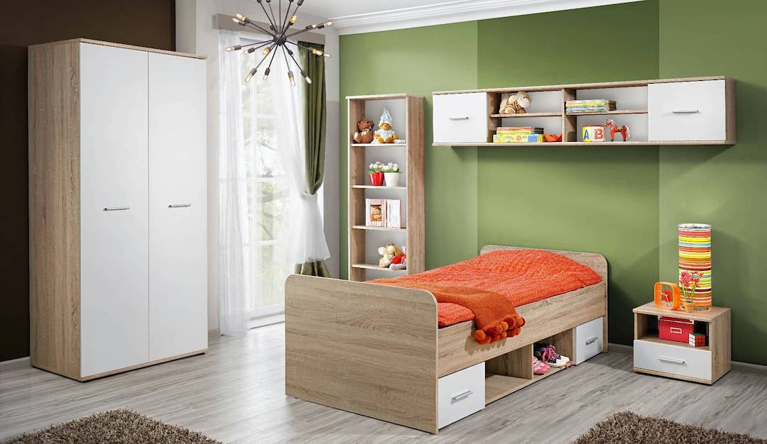 Dino DI-03 Hinged Wardrobe 90cm - Image 4