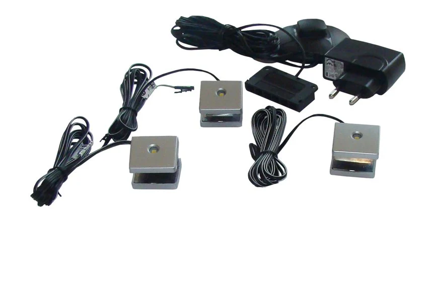 Display Cabinet LED - 3 clips