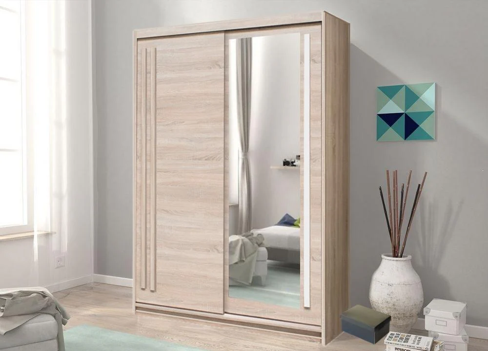 Effect 2 Sliding Door Wardrobe 150cm - Image 3