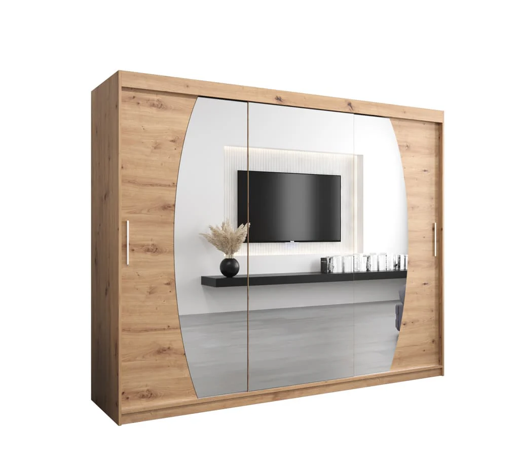 Elypse Sliding Door Wardrobe 250cm - Image 7