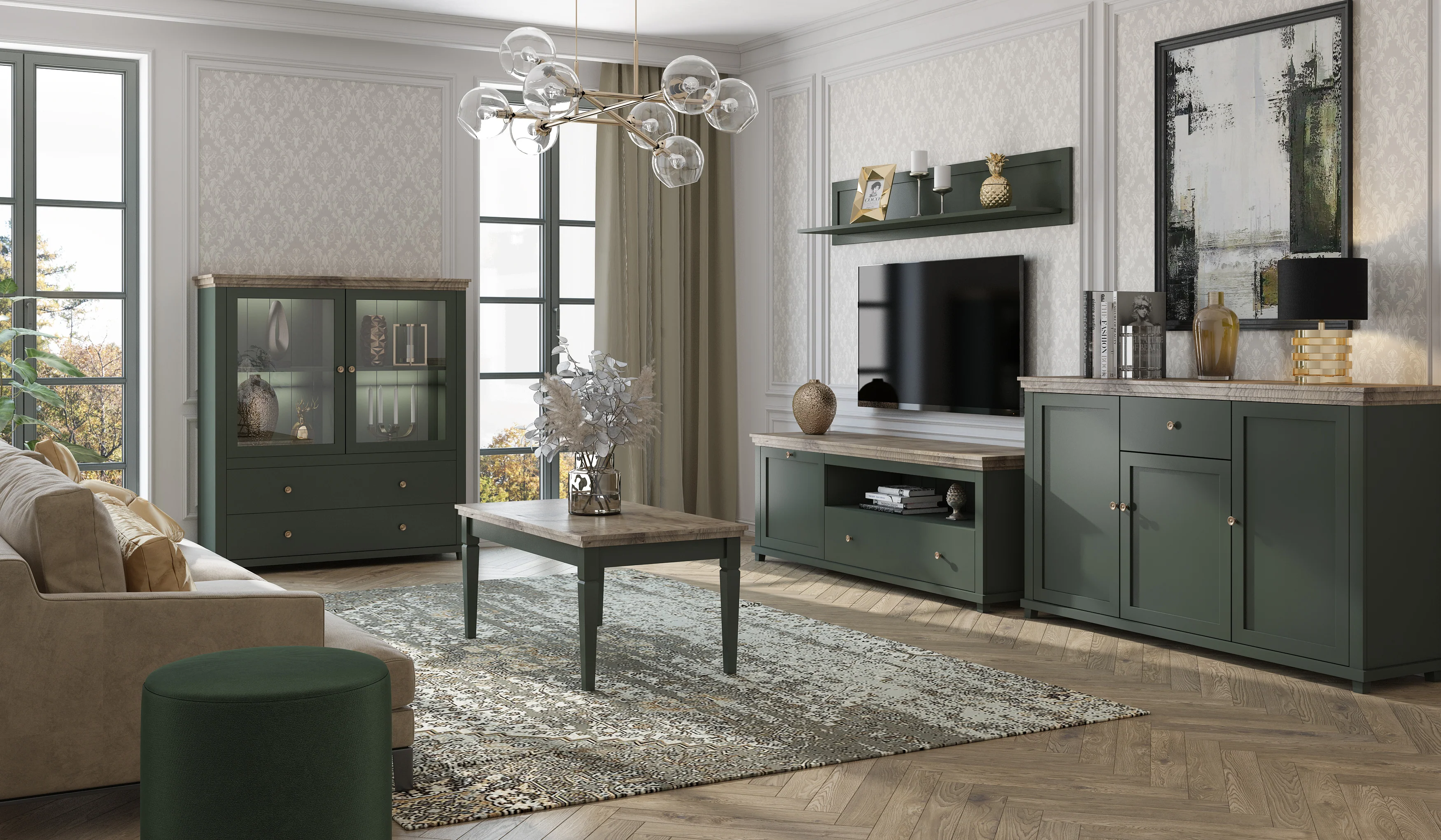 Evora 40 TV Cabinet 181cm - Image 4