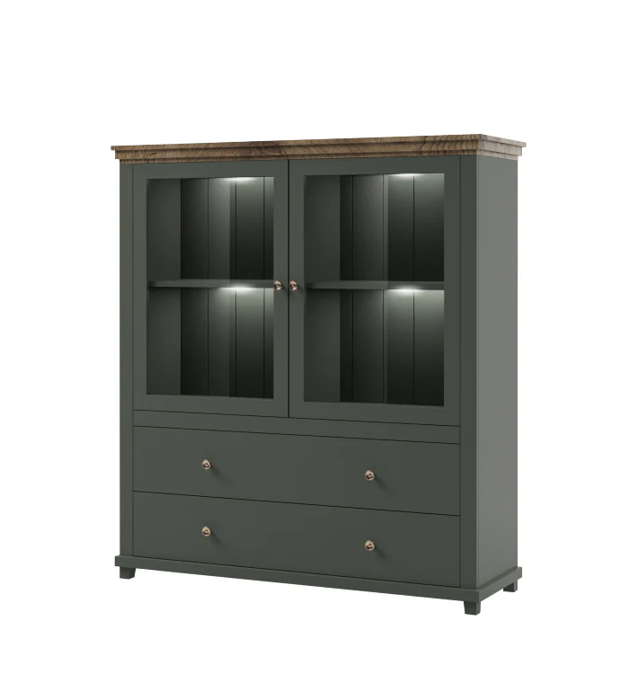 Evora 46 Display Cabinet 126cm - Image 2