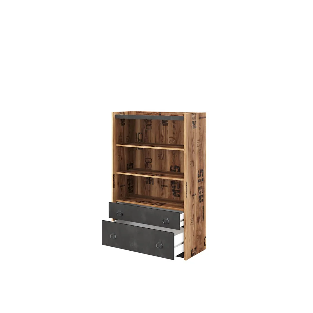 Fargo 05 Bookcase 90cm - Image 2