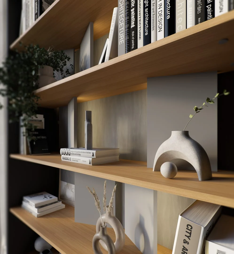 Fitt FP-01 Bookcase 125cm - Image 5