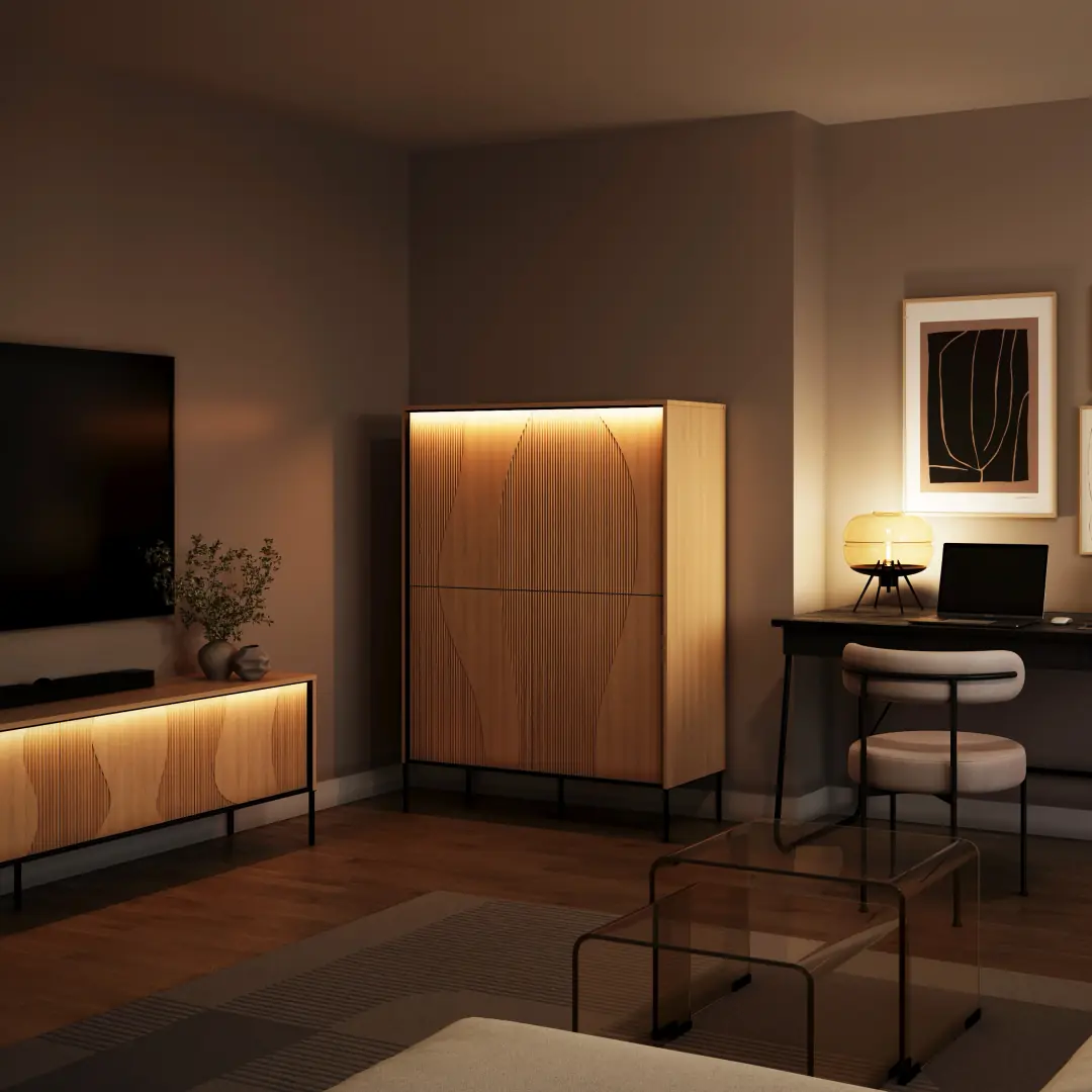 Flow FW-03 Sideboard Cabinet 167cm - Image 9