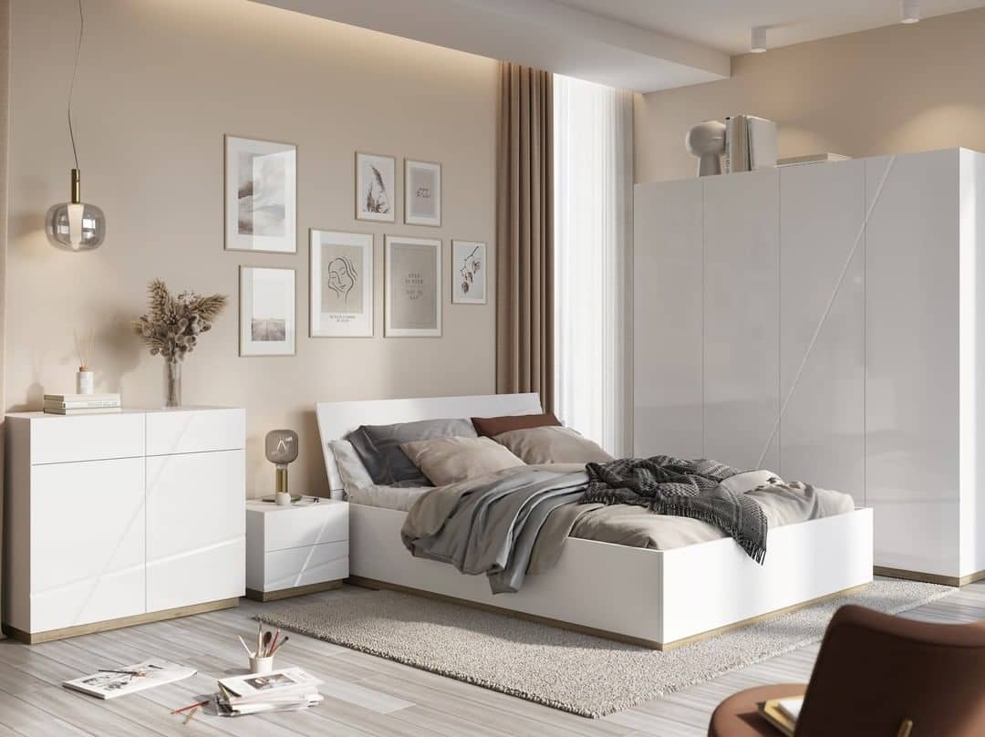 Futura FU-12 Sliding Door Wardrobe 200cm - Image 6