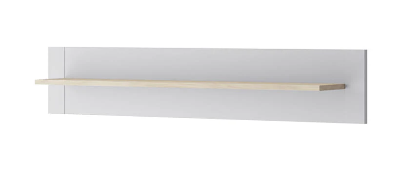 Grey Wall Shelf 113cm
