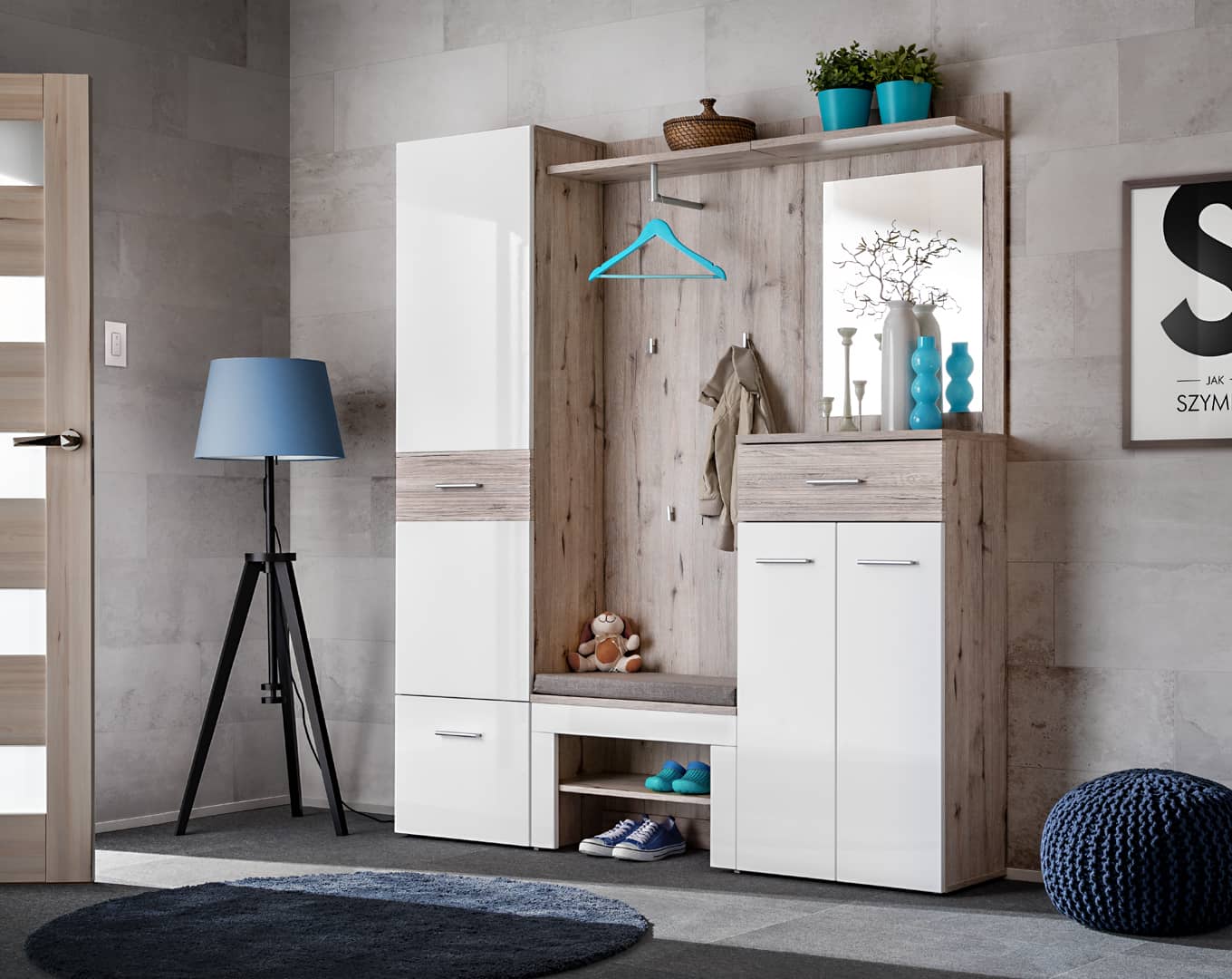 Gustavo Hallway Shelf 60cm [Mirror] - Image 3