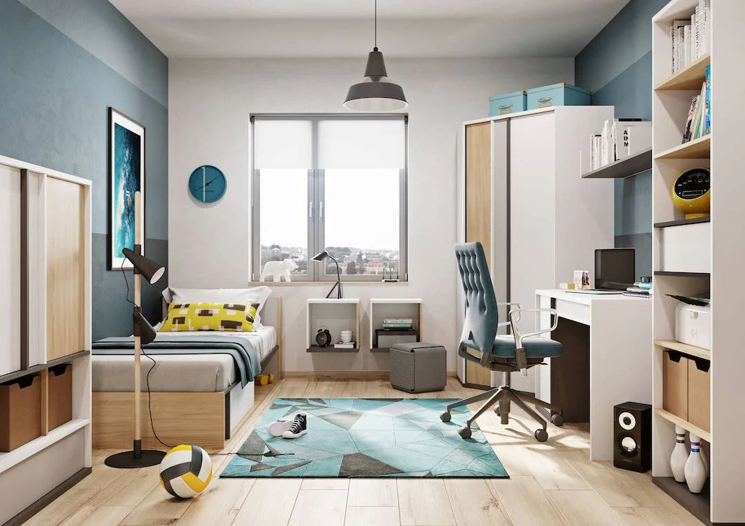 Imola IM-02 Hinged Wardrobe 90cm - Image 3