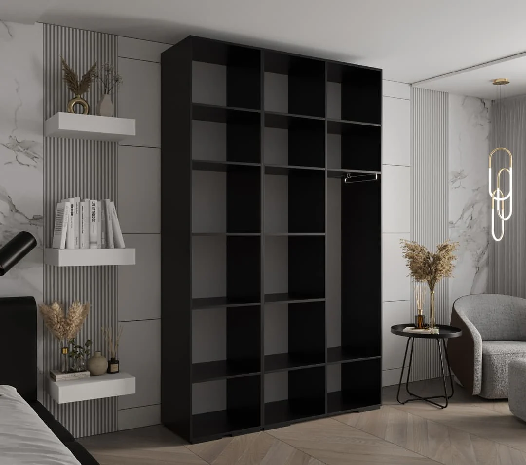 Inova I Hinged Door Wardrobe 150cm - Image 5
