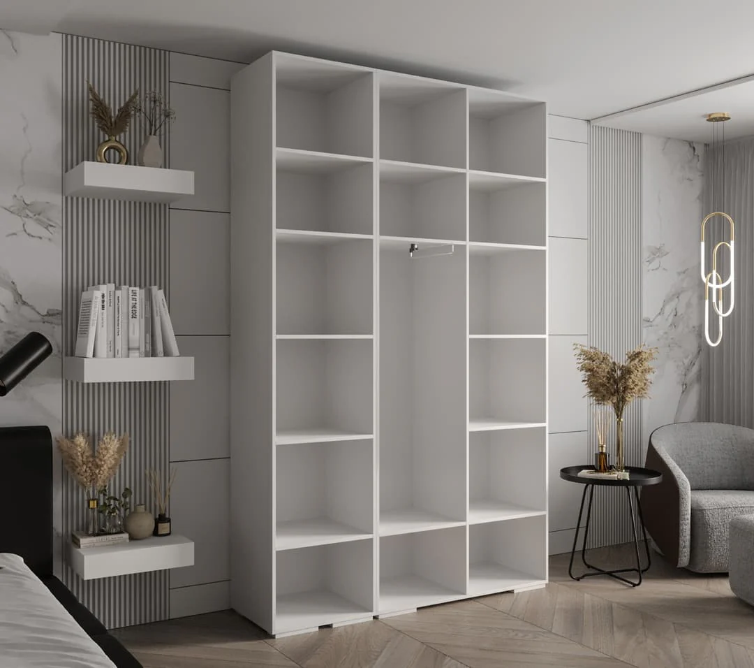 Inova IV Hinged Door Wardrobe 150cm - Image 18