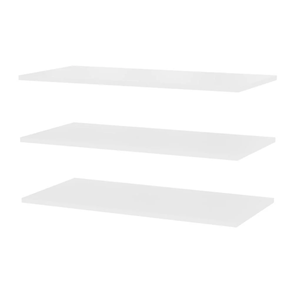 Italia 67 Additional Shelves For Wardrobe [Set Of Three]