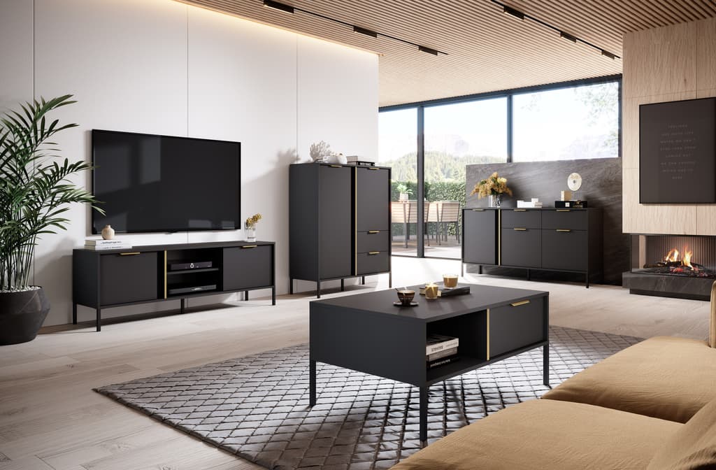 Lars Sideboard Cabinet 153cm [Drawers] - Image 6