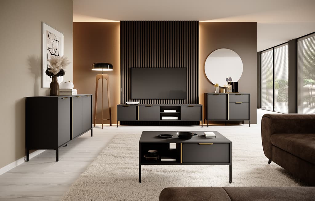 Lars Sideboard Cabinet 153cm [Drawers] - Image 7