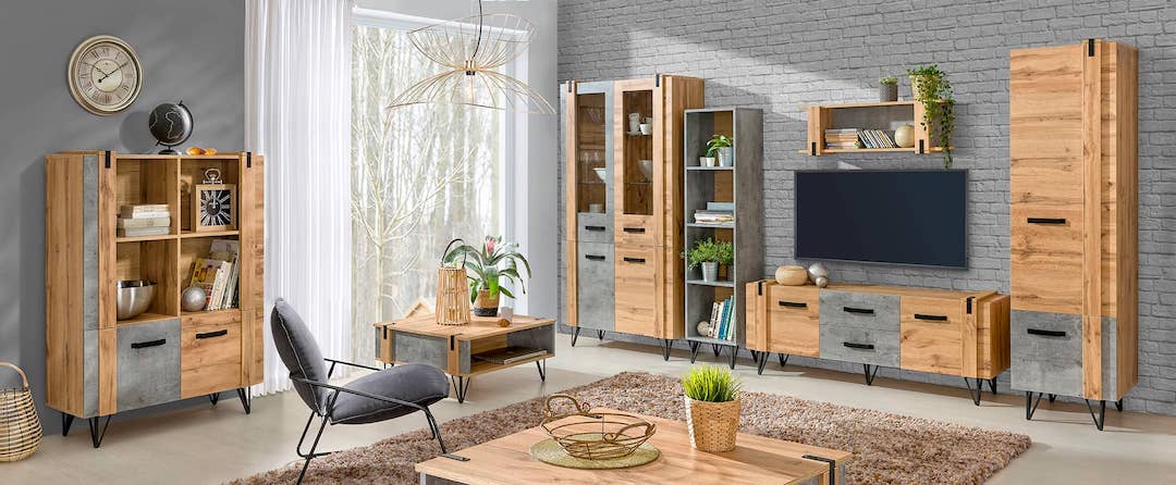 Lofter LO7 TV Cabinet 135cm - Image 2