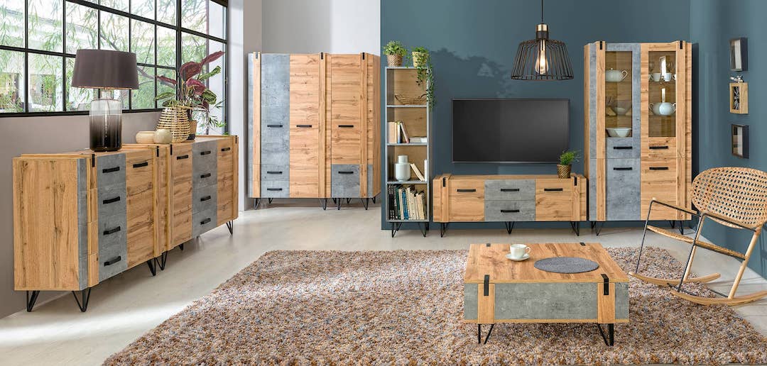 Lofter LO7 TV Cabinet 135cm - Image 3