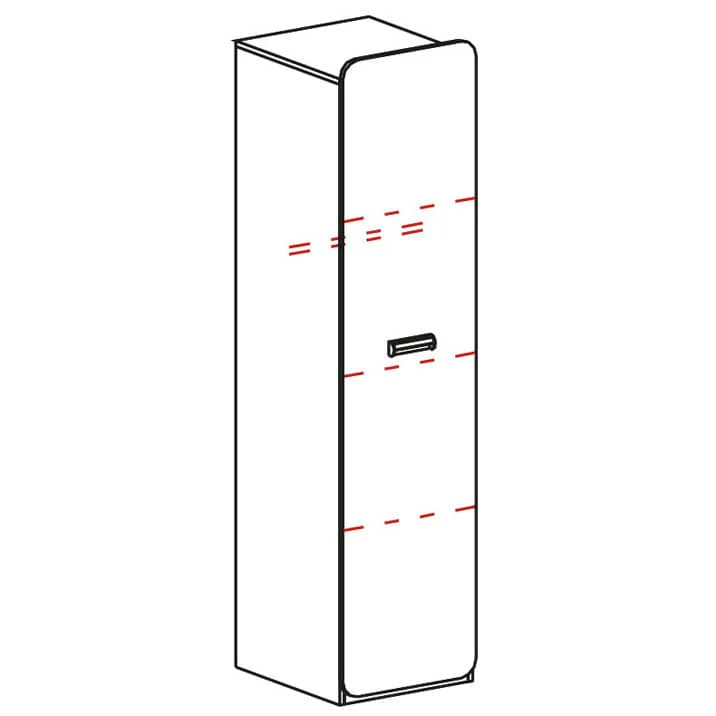 Lorento L2 Tall Cabinet 45cm - Image 5