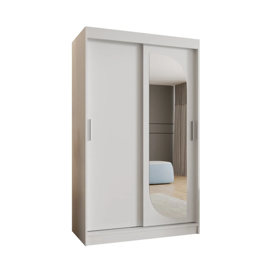 Lucy Sliding Door Wardrobe 120cm - Image 7