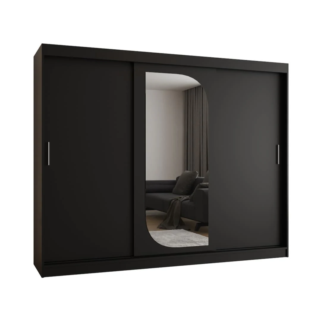 Lucy Sliding Door Wardrobe 250cm - Image 12
