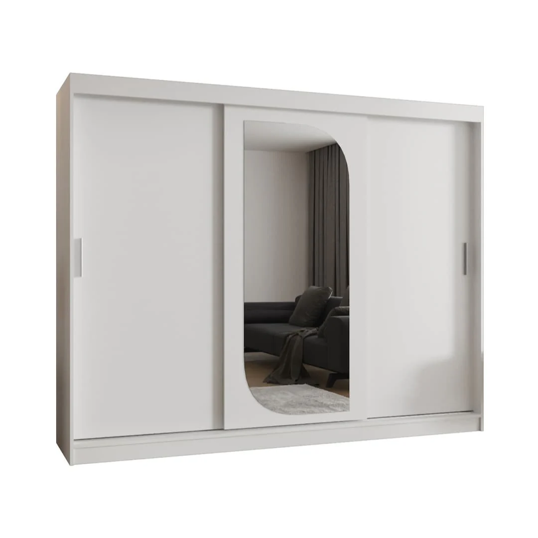 Lucy Sliding Door Wardrobe 250cm - Image 7