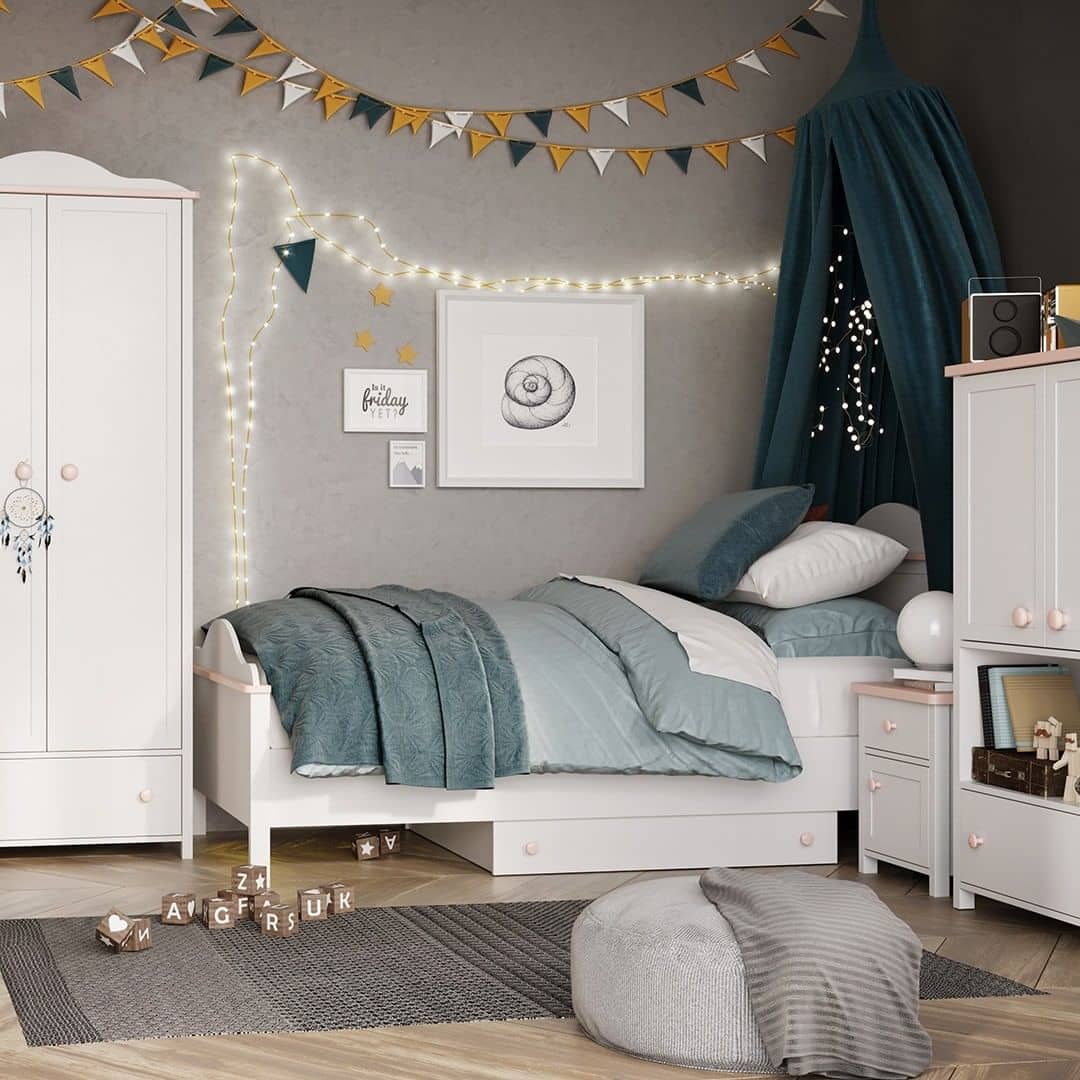 Luna LN-07 Bedside Cabinet 45cm - Image 4