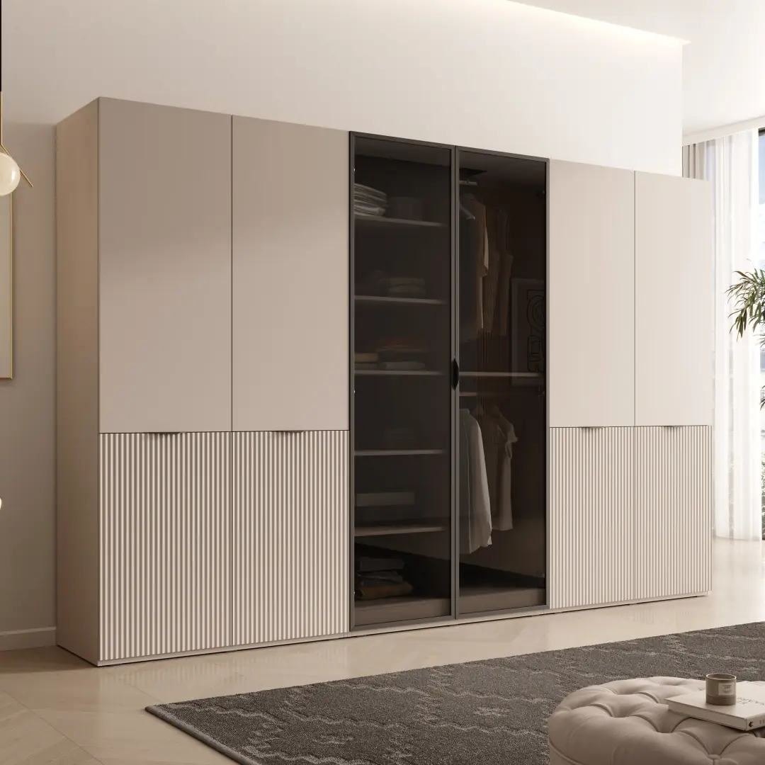 Lund Hinged Door Wardrobe 101cm [Anitsol] - Image 14