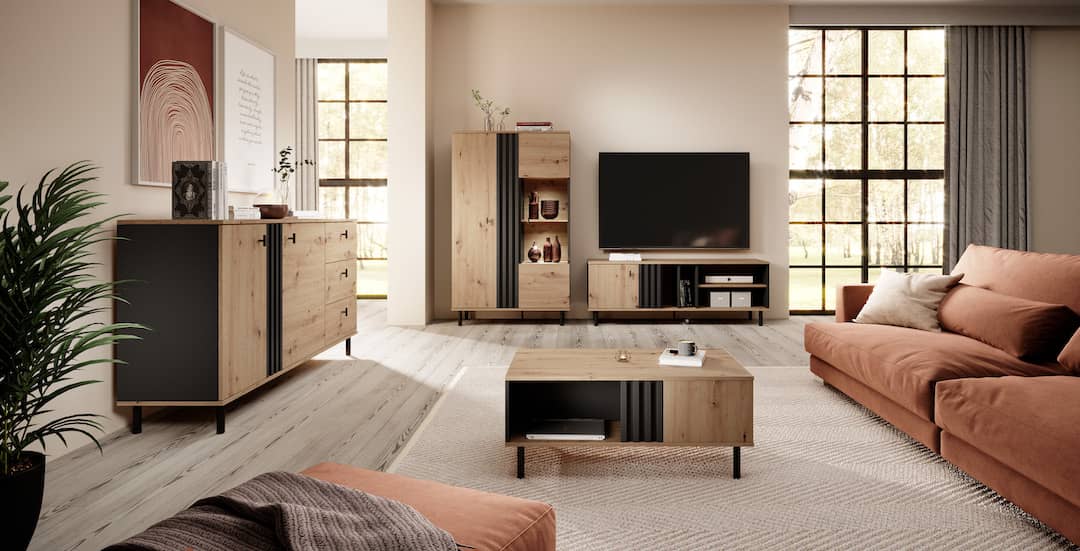 Madis Sideboard Cabinet 165cm - Image 5