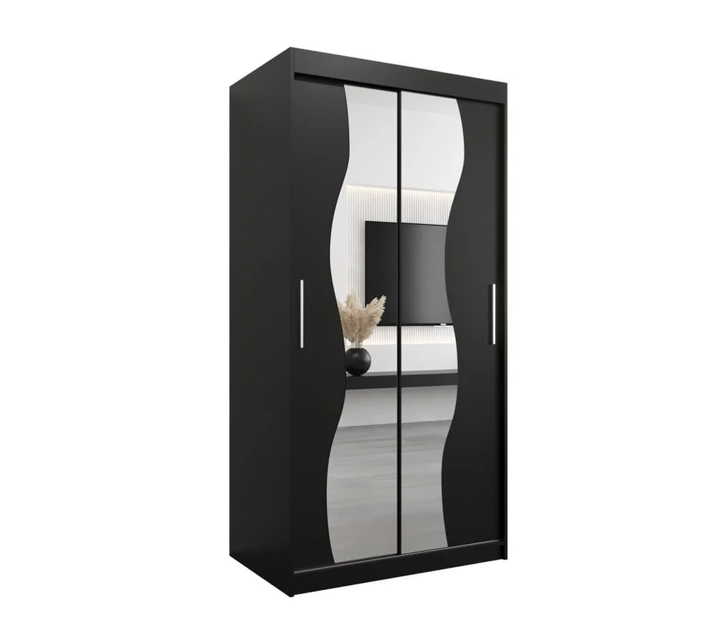 Madrid Sliding Door Wardrobe 100cm - Image 12