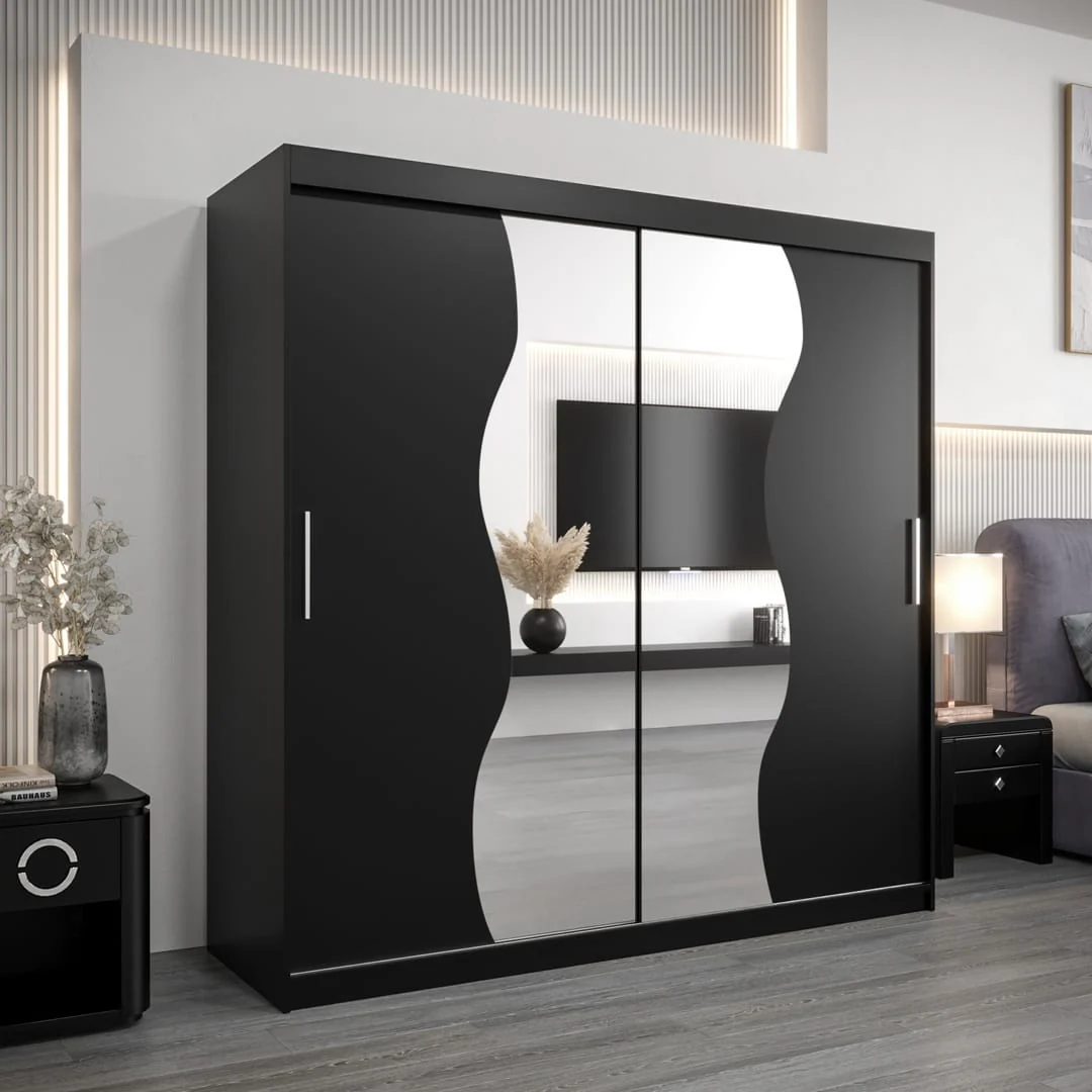Madrid Sliding Door Wardrobe 200cm - Image 11