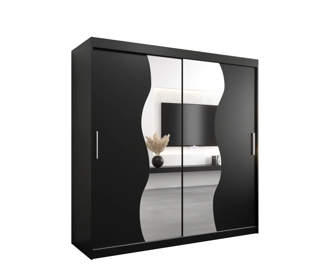 Madrid Sliding Door Wardrobe 200cm - Image 12