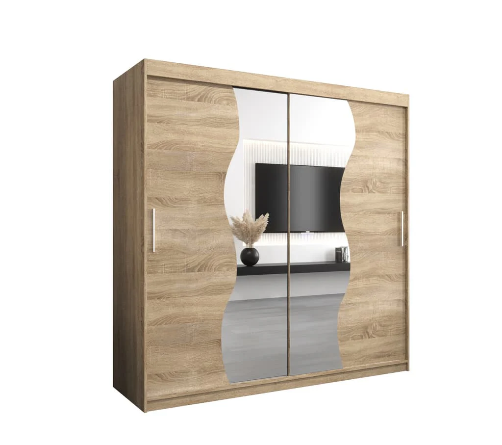 Madrid Sliding Door Wardrobe 200cm - Image 17