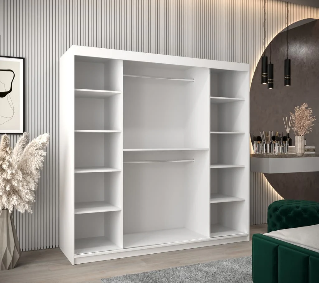 Madrid Sliding Door Wardrobe 200cm - Image 8
