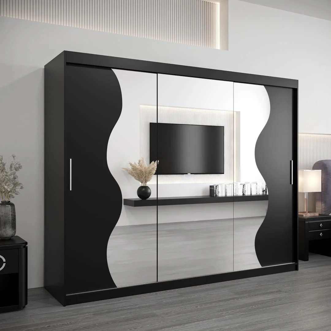 Madrid Sliding Door Wardrobe 250cm - Image 11