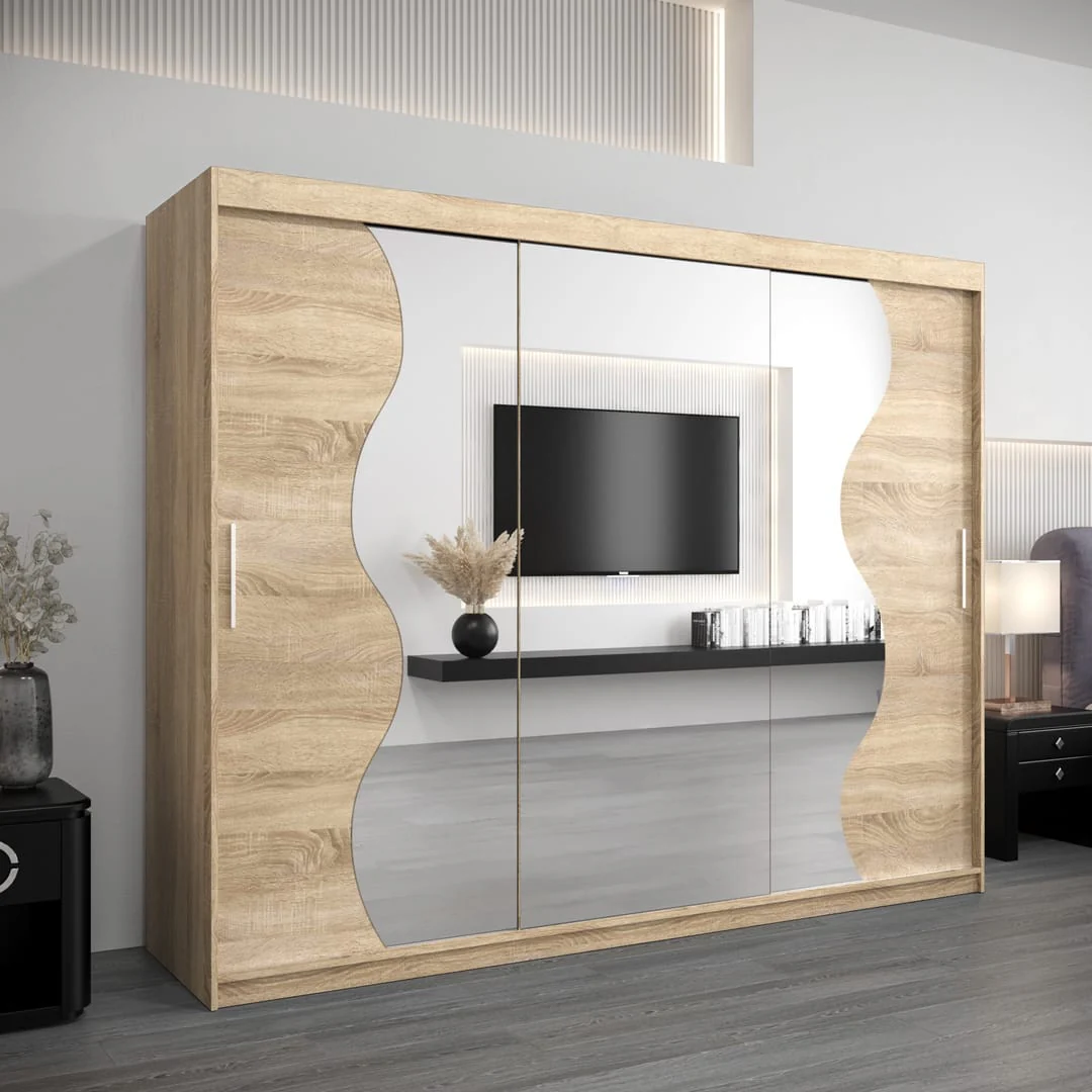 Madrid Sliding Door Wardrobe 250cm - Image 16