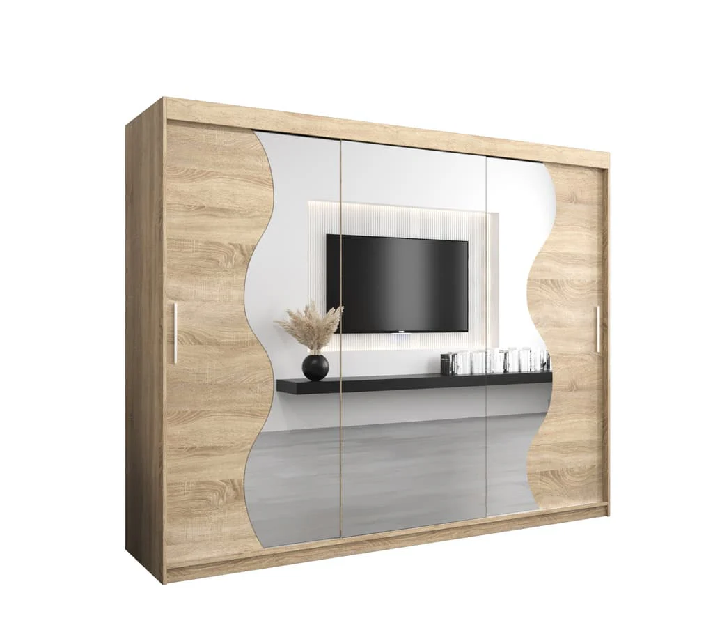 Madrid Sliding Door Wardrobe 250cm - Image 17