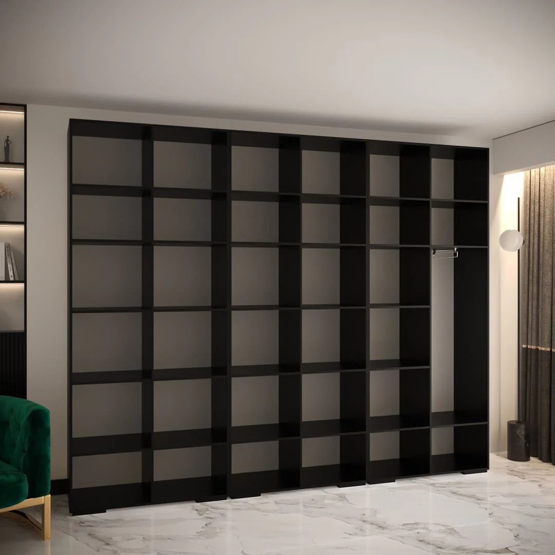 Manhattan I Hinged Door Wardrobe 300cm - Image 42