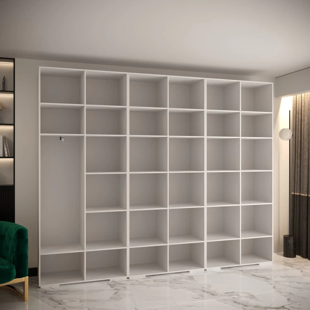 Manhattan I Hinged Door Wardrobe 300cm - Image 5