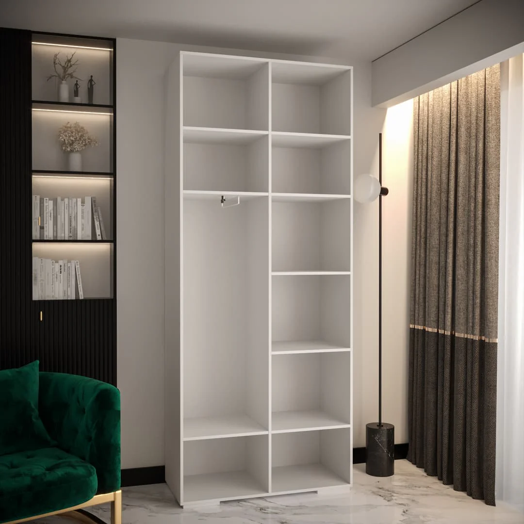 Manhattan III Hinged Door Wardrobe 100cm - Image 5