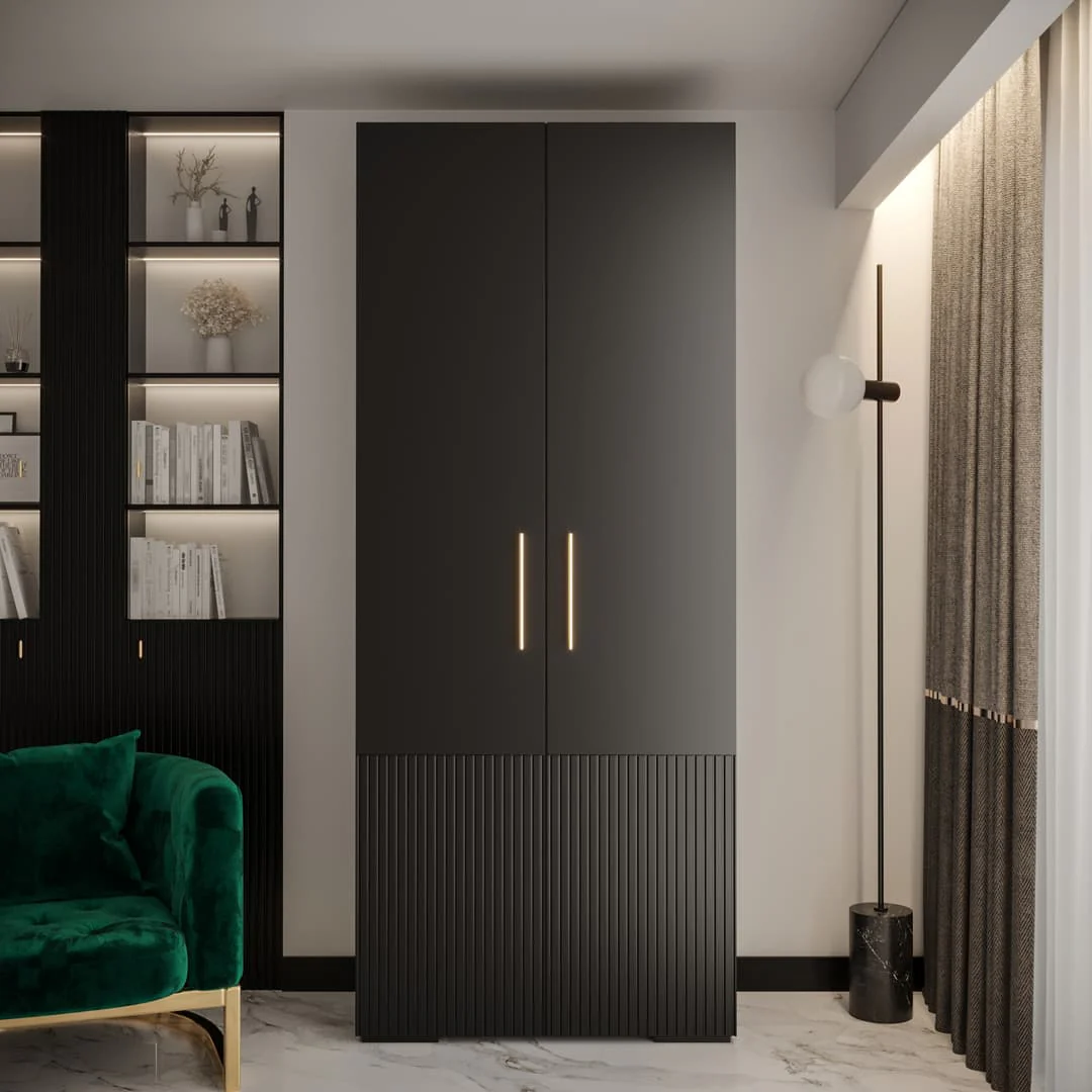 Manhattan III Hinged Door Wardrobe 100cm - Image 6
