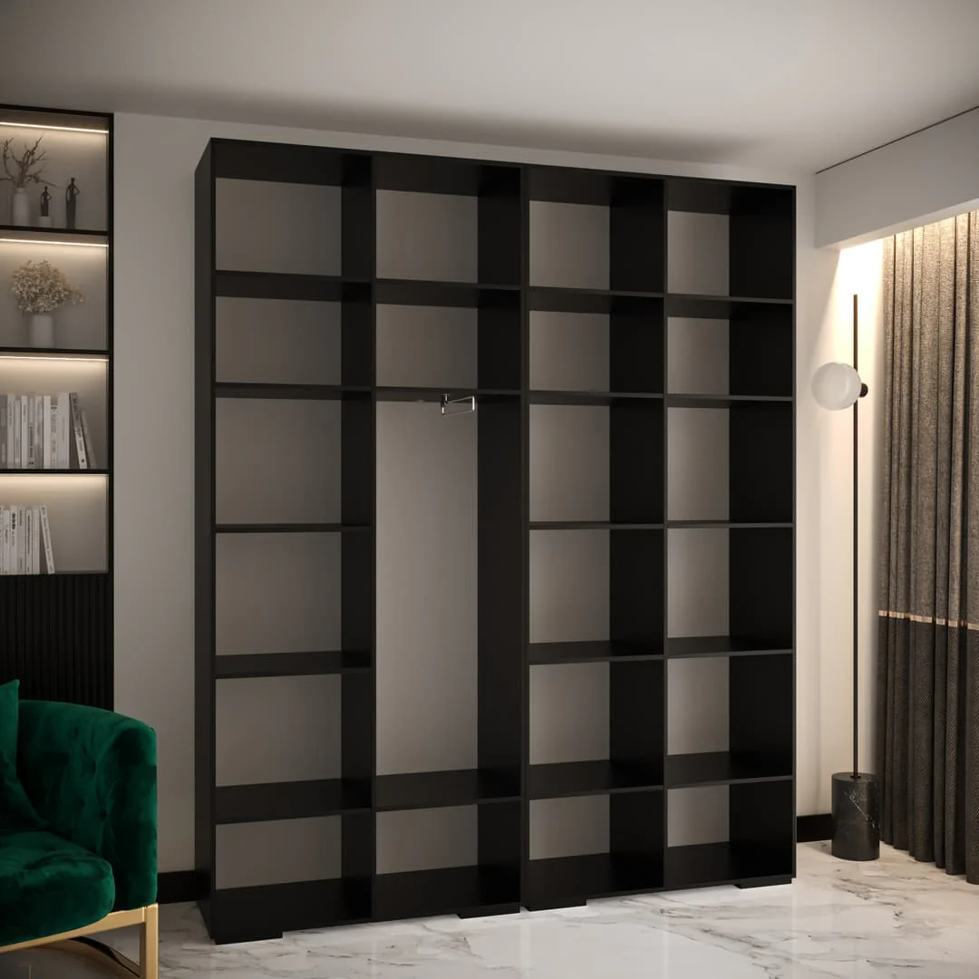 Manhattan III Hinged Door Wardrobe 200cm - Image 21