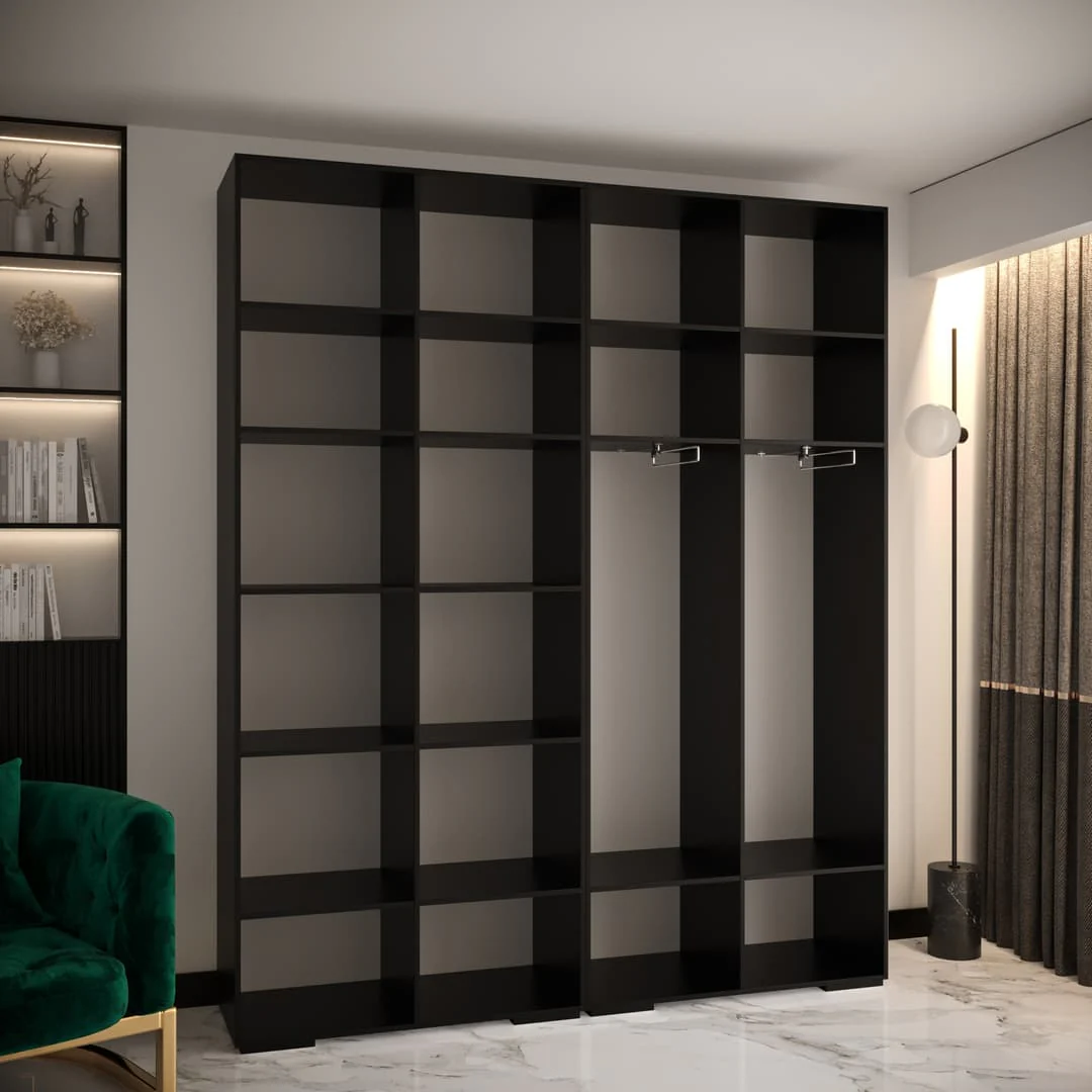 Manhattan III Hinged Door Wardrobe 200cm - Image 24