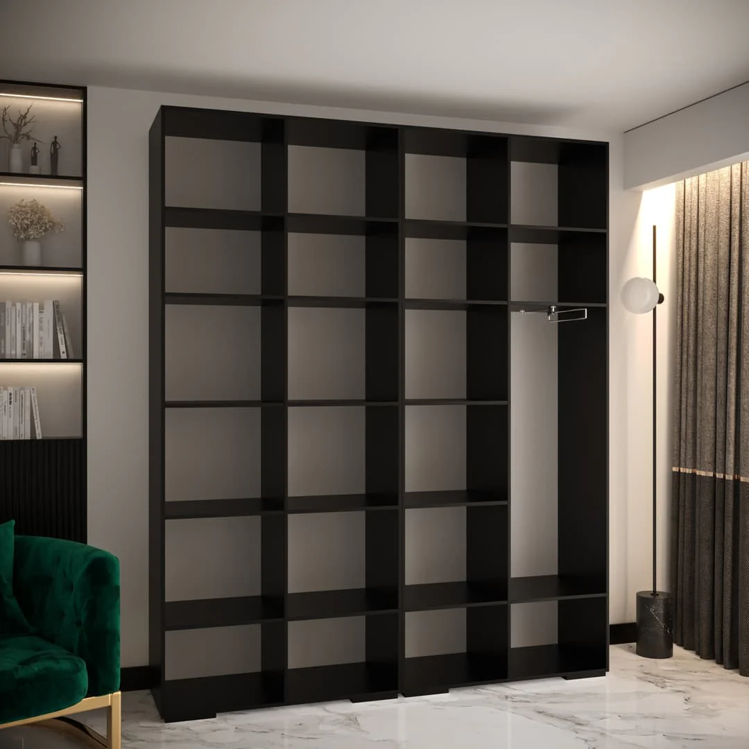 Manhattan III Hinged Door Wardrobe 200cm - Image 25