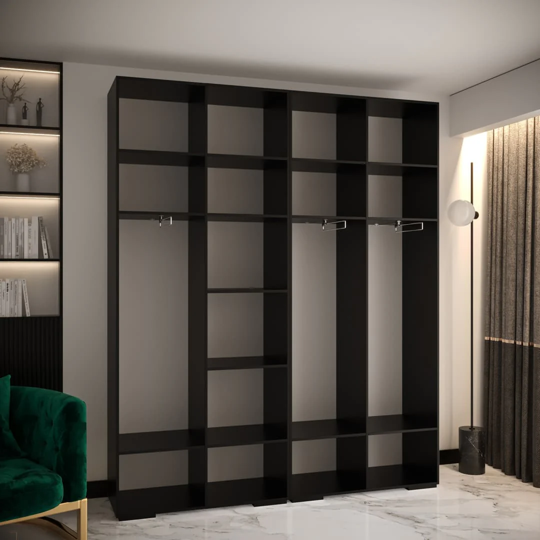 Manhattan III Hinged Door Wardrobe 200cm - Image 27
