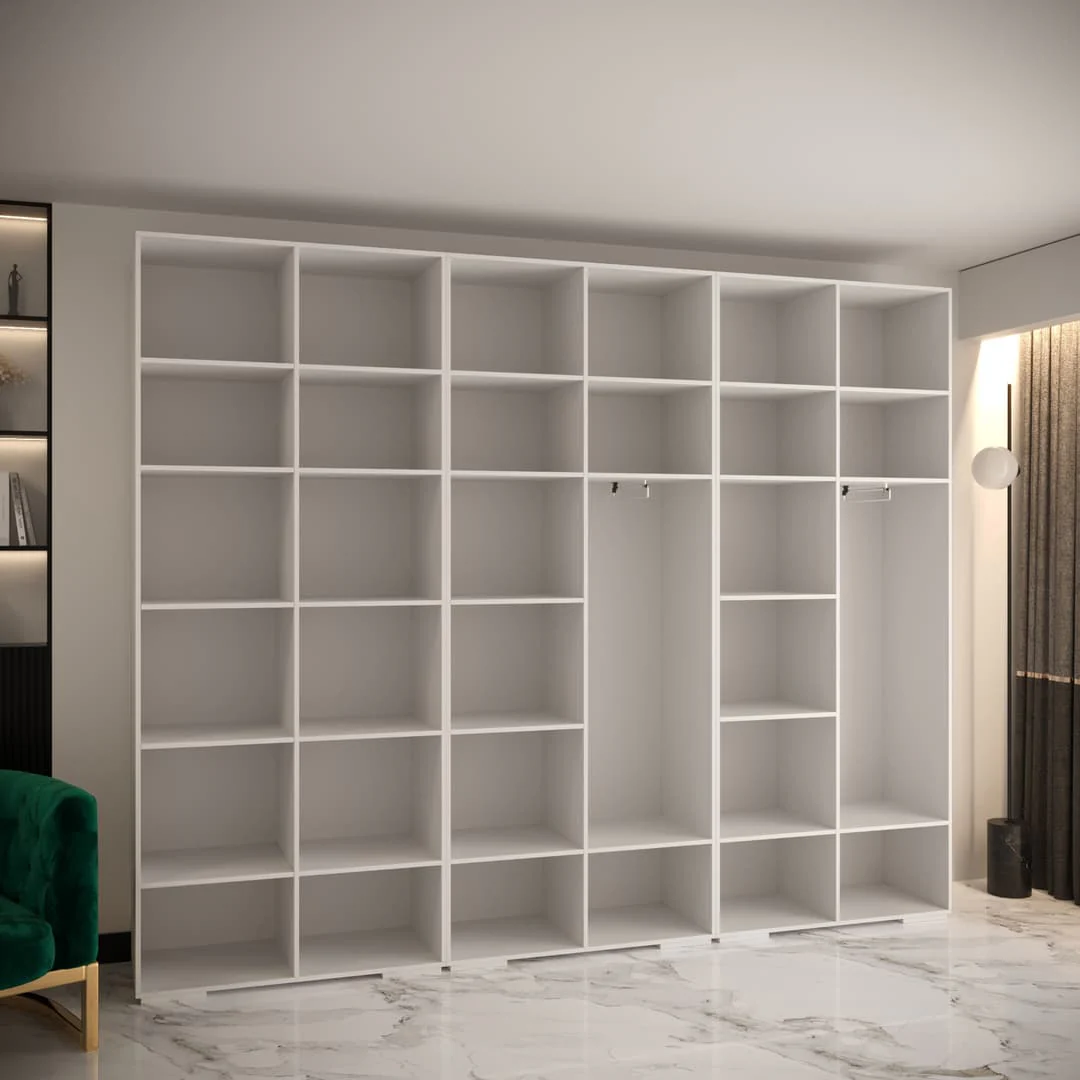 Manhattan III Hinged Door Wardrobe 300cm - Image 19