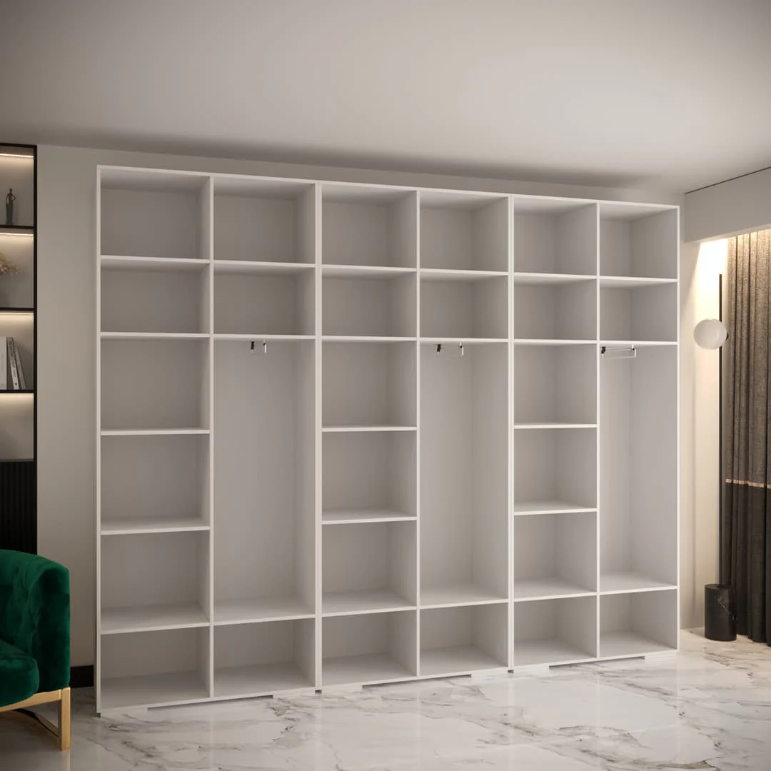 Manhattan III Hinged Door Wardrobe 300cm - Image 22