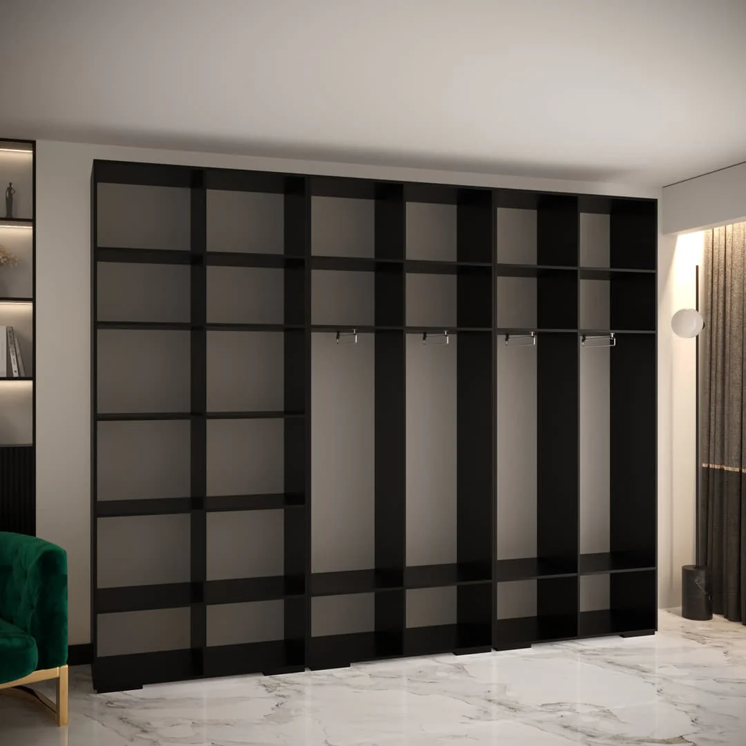 Manhattan III Hinged Door Wardrobe 300cm - Image 40