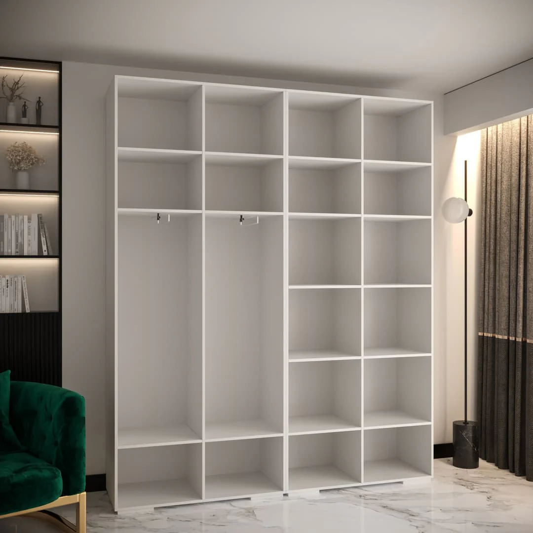 Manhattan IV Hinged Door Wardrobe 200cm - Image 4