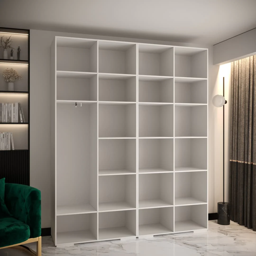 Manhattan IV Hinged Door Wardrobe 200cm - Image 5
