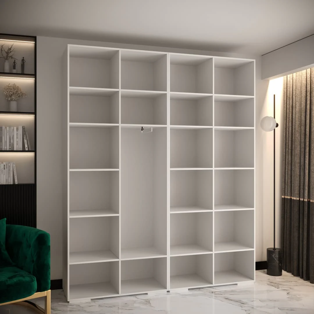 Manhattan IV Hinged Door Wardrobe 200cm - Image 7