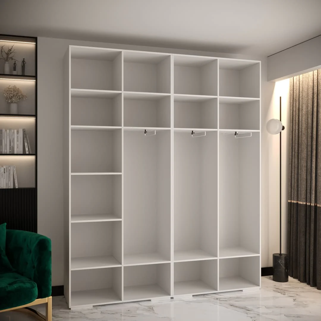 Manhattan IV Hinged Door Wardrobe 200cm - Image 9